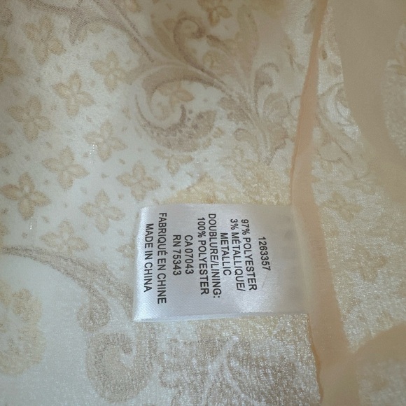 Joie Women’s XS Flutter Sleeve Tie Ruffle Neck Floral Blouse Top NWT - Picture 4 of 5